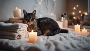 support your cat during labor