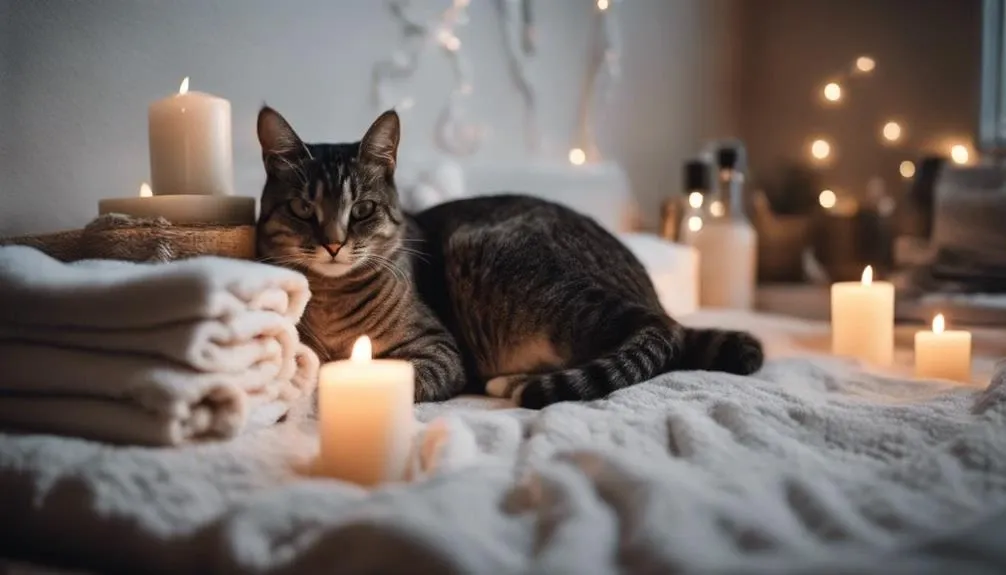 support your cat during labor