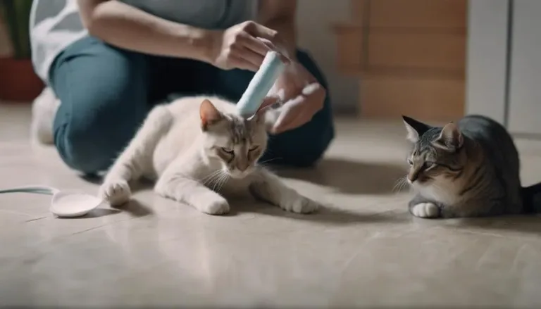 treating cat leg injury