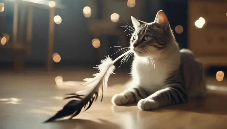 cat love through play