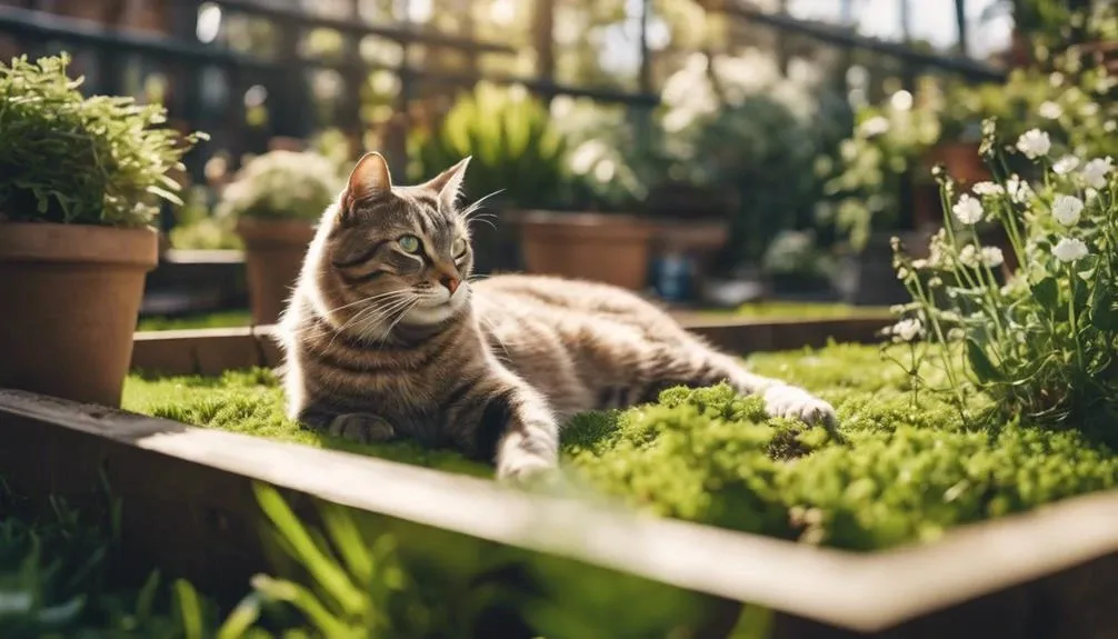 cat safe garden precautions