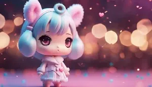 creating a cute gacha cat