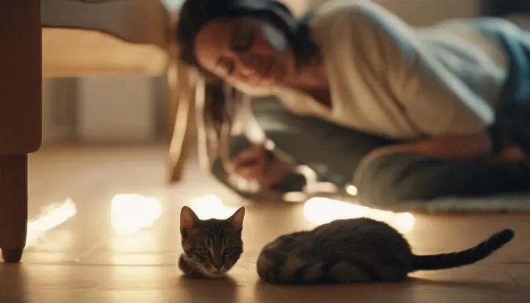 getting your cat unstuck