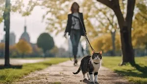 leash training for cats