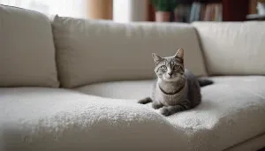 removing cat urine smell