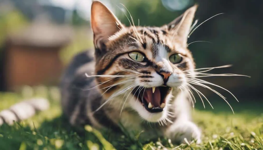 cat biting nose explanation