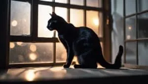 cats arching backs behavior