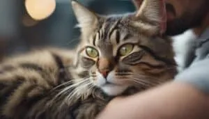 cats love chest cuddles