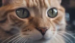 long whiskers on cats