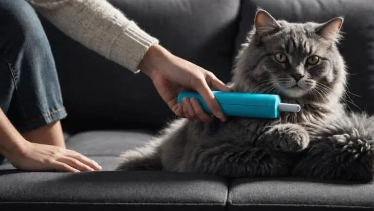 effective furniture cat hair removal