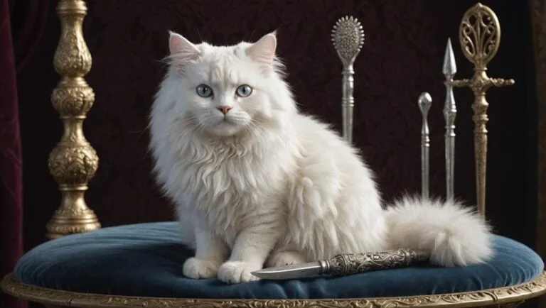 elegant feline grooming techniques