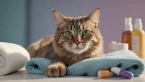 feline grooming and maintenance