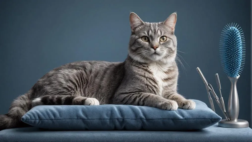 grooming enhances cat longevity