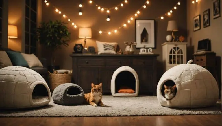 cozy indoor cat houses