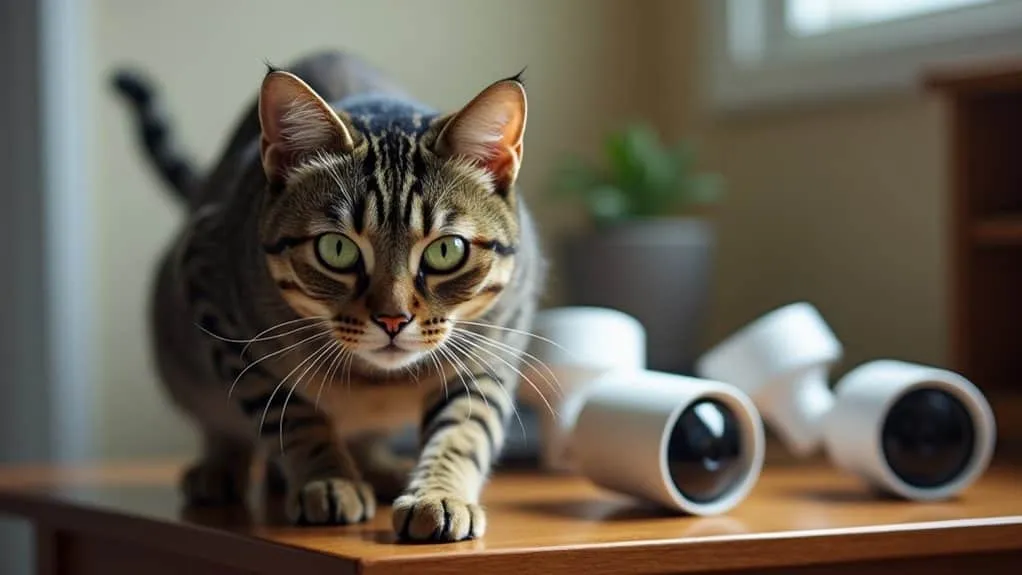 reduced cat monitoring system