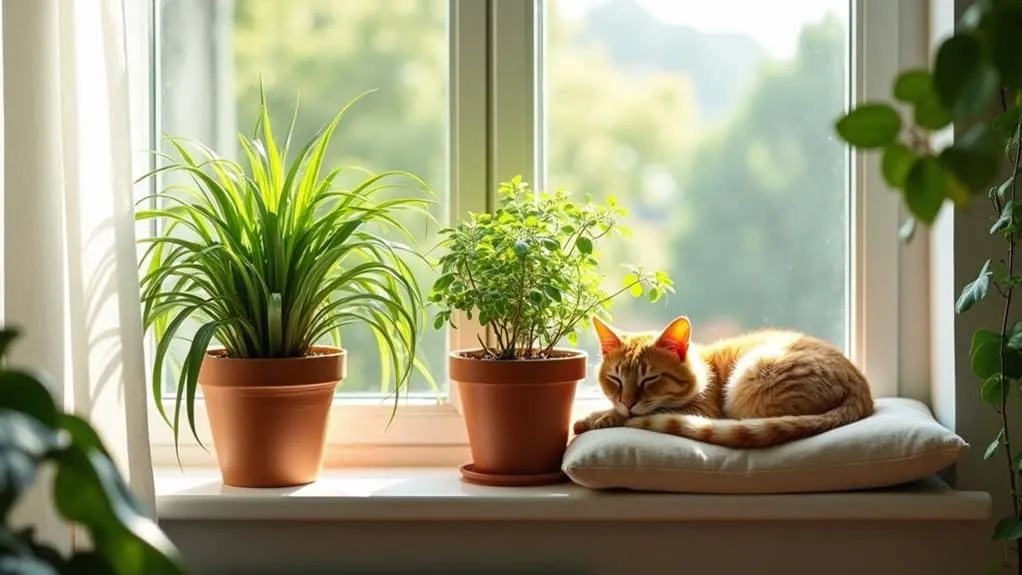 safe plants for cats
