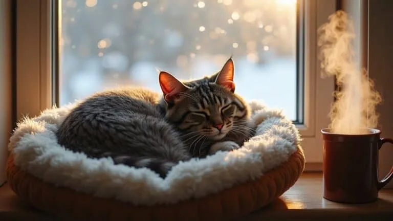 warm resting spots for cats