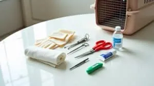 cat first aid supplies