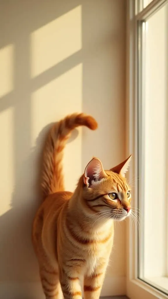 cat tail mood indicators