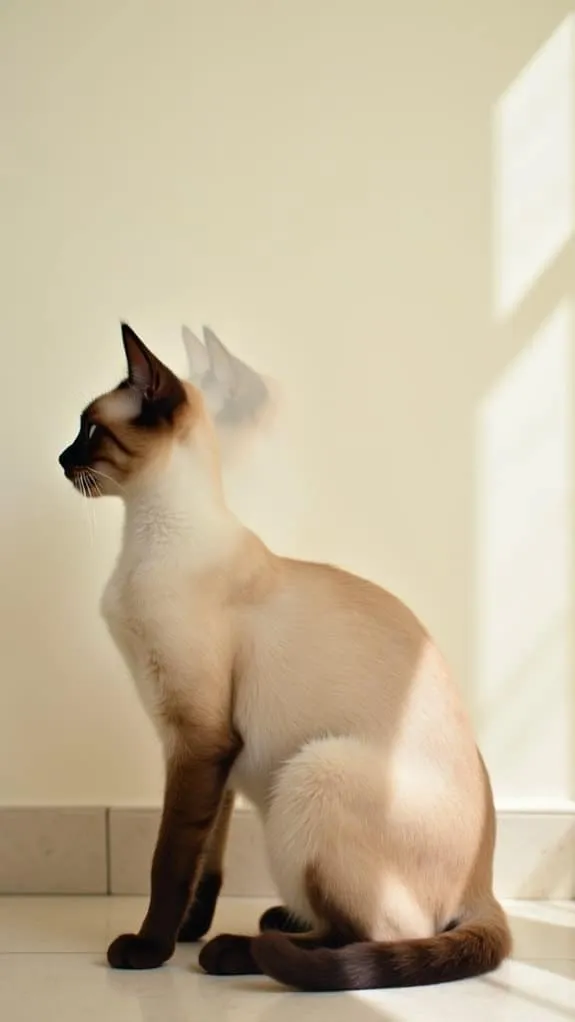 cat tail position meanings