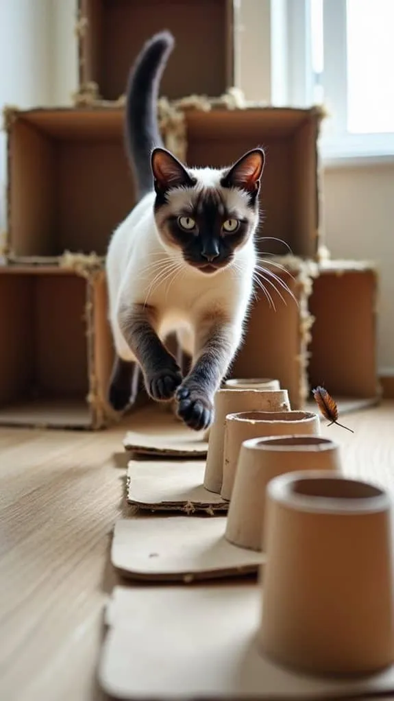 creative feline agility challenges