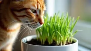 indoor cat grass growth