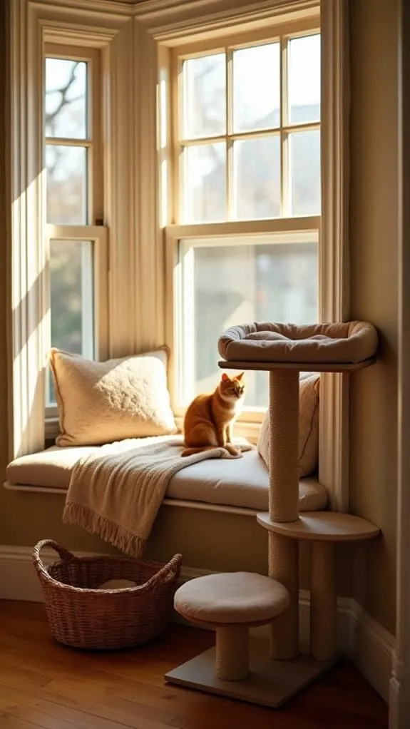 perfect location for cats