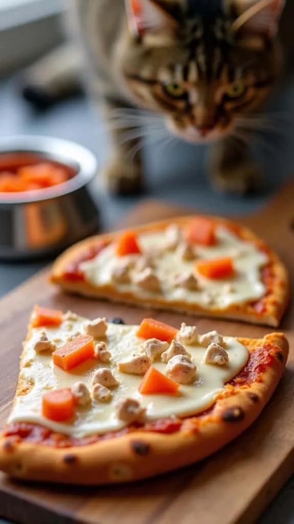 safe pizza night cats