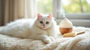 sensitive cat winter care