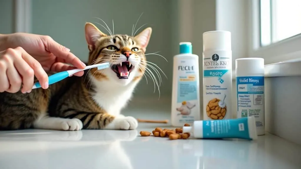at home cat dental care