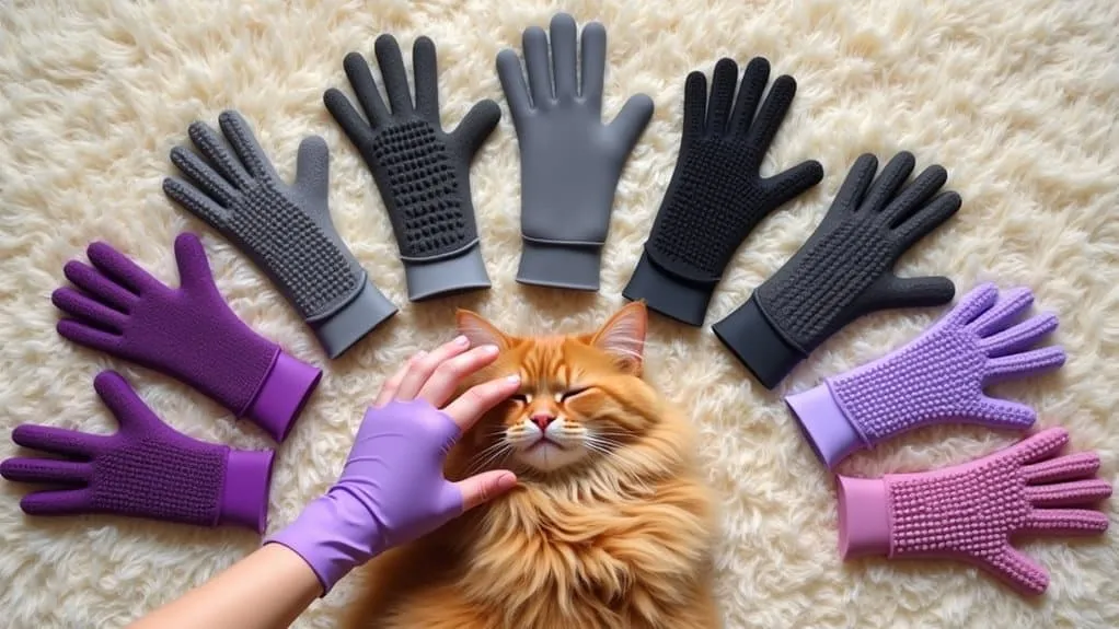 top cat grooming gloves